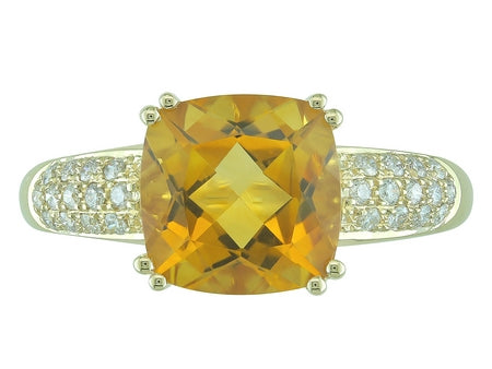 14KW London Blue Topaz Dia Dia-R14943