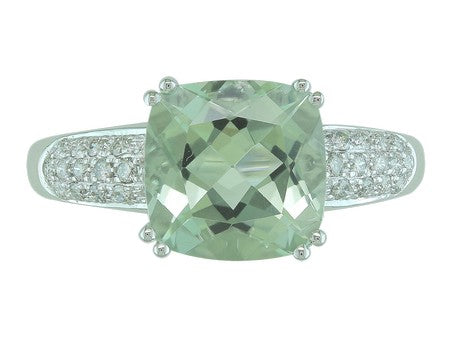 14KW London Blue Topaz Dia Dia-R14943