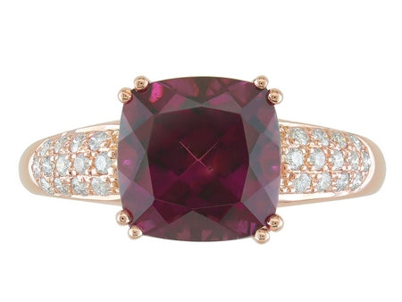 14KW London Blue Topaz Dia Dia-R14943