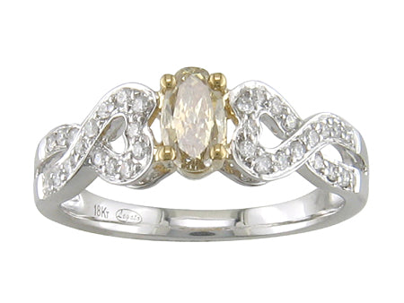 14KTT Natural Fancy Color Diamond-R15588