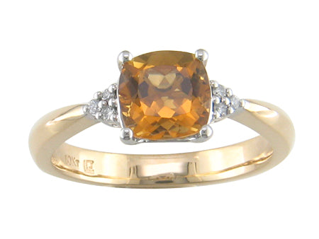 14KW London Blue Topaz Dia Dia-R20388