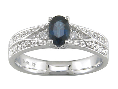 18KW Sapp Dia Dia-R22655