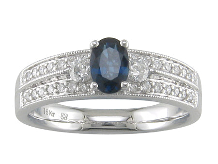 18KW Sapp Dia Dia-R22657