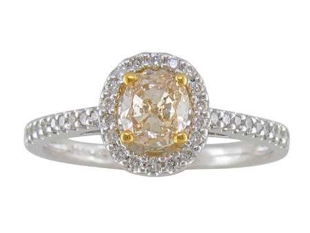 14KTT Natural Fancy Color Diamond-R24103