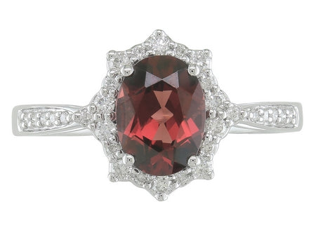 14KW London Blue Topaz Dia Dia-R28786