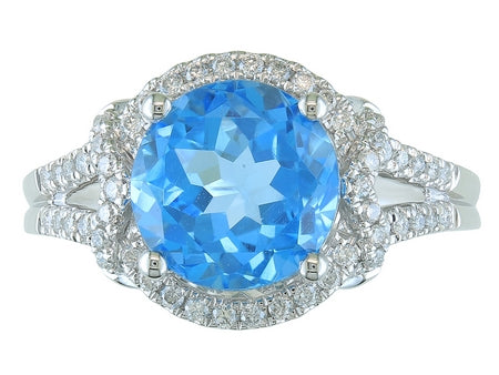 14KW B-Topaz Dia Dia-R34416