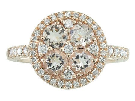 14KP Amethyst Dia Dia-R34457