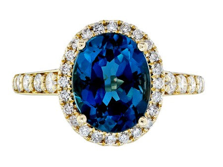 14KW B-Topaz Dia Dia-R34776