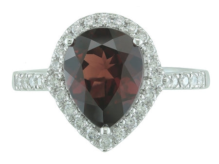 14KY Rhodolite Garnet Dia Dia-R34817