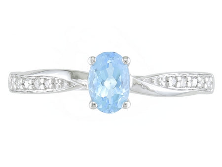 14KW White Topaz Dia Dia-R35345