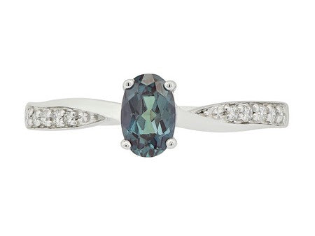 14KW White Topaz Dia Dia-R35345