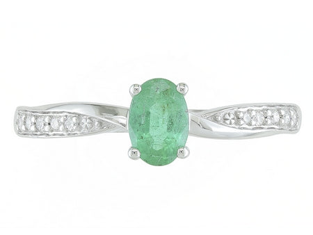 14KW White Topaz Dia Dia-R35345