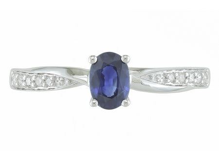 14KW White Topaz Dia Dia-R35345