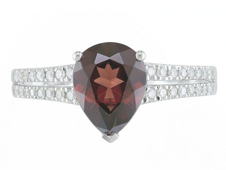 14KW Rhodolite Garnet Dia Dia-R35349