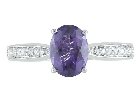 14KY London Blue Topaz Dia Dia-R35358