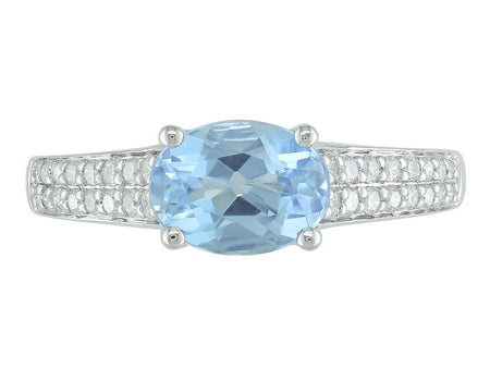 14KW B-Topaz Dia Dia-R35361