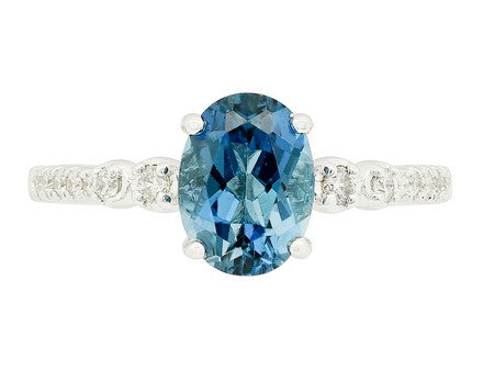 14KY Peridot Dia Dia-R35363