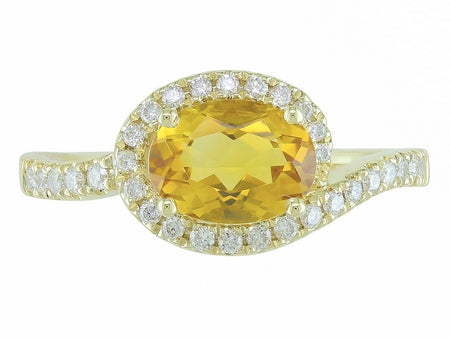 14KW Rhodolite Garnet Dia Dia-R35366