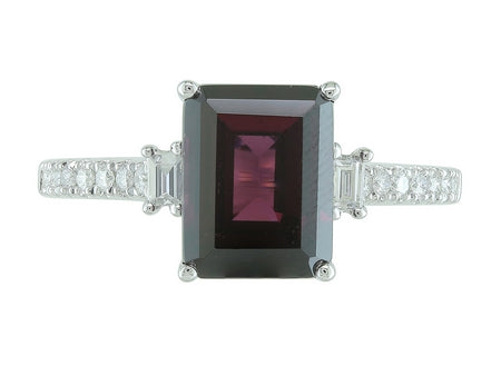 14KW London Blue Topaz Dia Dia-R35367