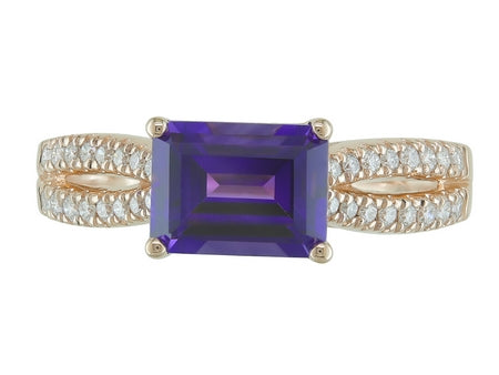 14KY B-Topaz Dia Dia-R35372