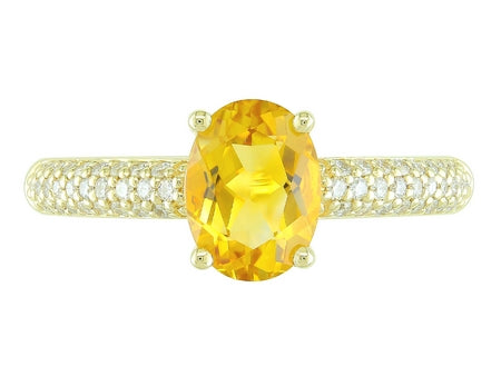 14KP Morganite Dia Dia-R35410