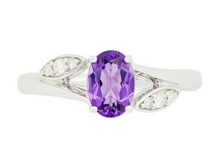 14KY Garnet Dia Dia-R35489