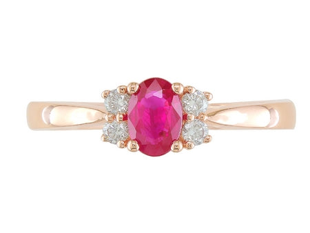 14KY Peridot Dia Dia-R35574