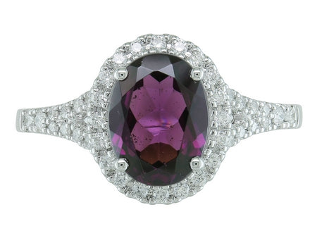 14KW Pink Tourmaline Dia Dia-R35718