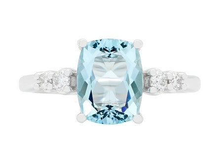 14KW Amethyst Dia Dia-R36208