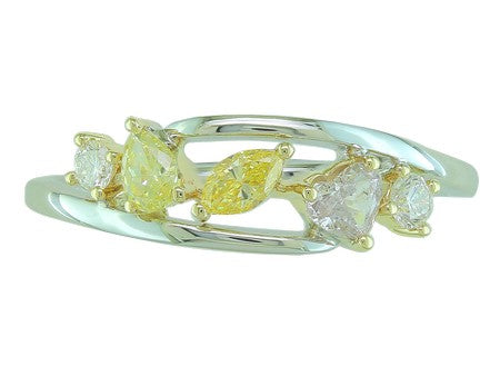 14KTT Natural Fancy Color Diamond-R36373