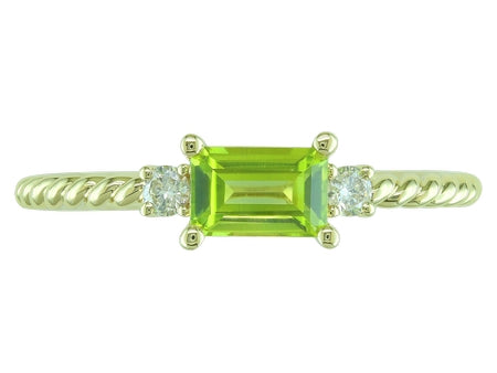 14KW London Blue Topaz Dia Dia-R36741