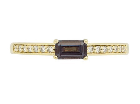 14KW Garnet Dia Dia-RA3949