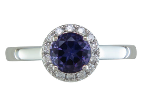 14KP Amethyst Dia Dia-RE0726