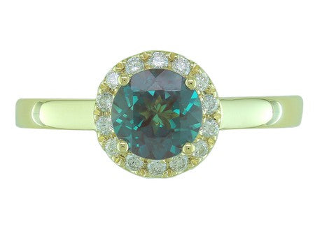 14KP Amethyst Dia Dia-RE0726