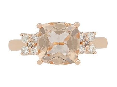 14KP Morganite Dia Dia-RE1394