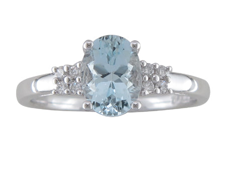 14KW London Blue Topaz Dia Dia-RE1491