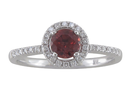 14KP Rhodolite Garnet Dia Dia-RE1663