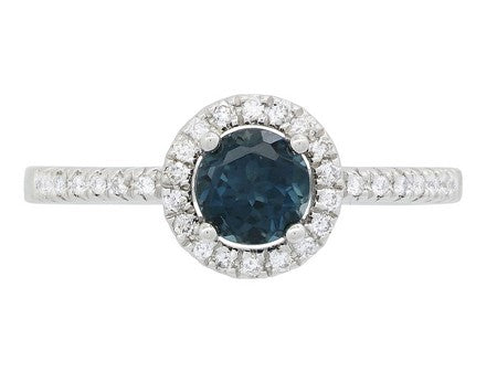 14KP Rhodolite Garnet Dia Dia-RE1663