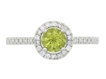 14KP Rhodolite Garnet Dia Dia-RE1663