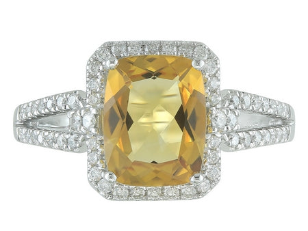 14KY London Blue Topaz Dia Dia-RE3055