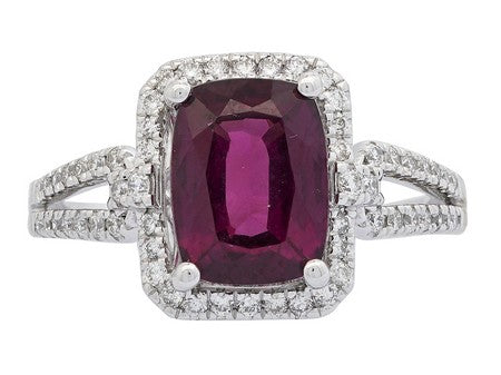 14KY London Blue Topaz Dia Dia-RE3055