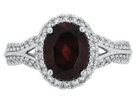 14KW London Blue Topaz Dia Dia-RE3227