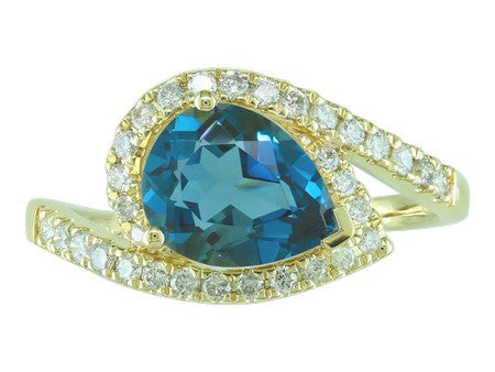 14KP Amethyst Dia Dia-RE3381