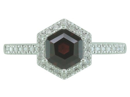 14KW Amethyst Dia Dia-RE3919