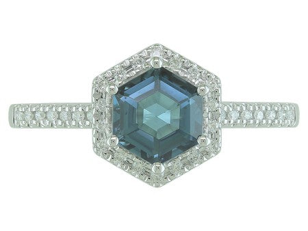 14KW Amethyst Dia Dia-RE3919