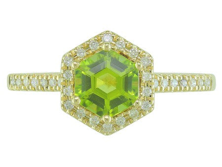 14KW Amethyst Dia Dia-RE3919