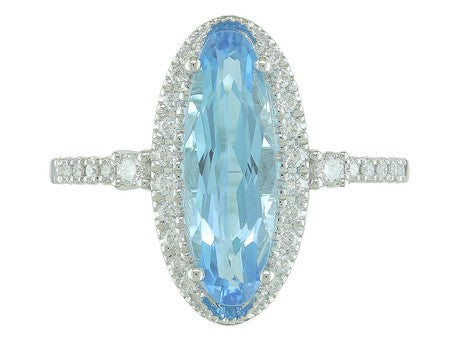 14KY Amethyst Dia Dia-RE3994