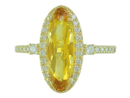 14KY Amethyst Dia Dia-RE3994