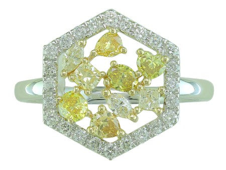 14KTT Natural Fancy Color Diamond-RG4129