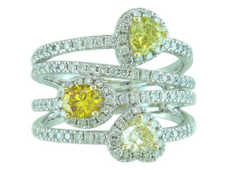 14KTT Natural Fancy Color Diamond Dia Dia-RG6070